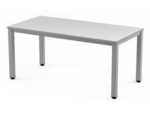 Mesa de escritorio rocada executive 2002ad02 aluminio /cinza 160x80 cm , Rocada , 73021 , 8427951990549